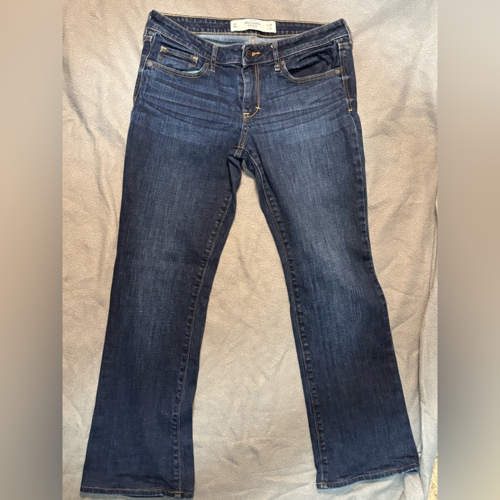 abercrombie fitch Bootcut jeans sz 28x30 EUC